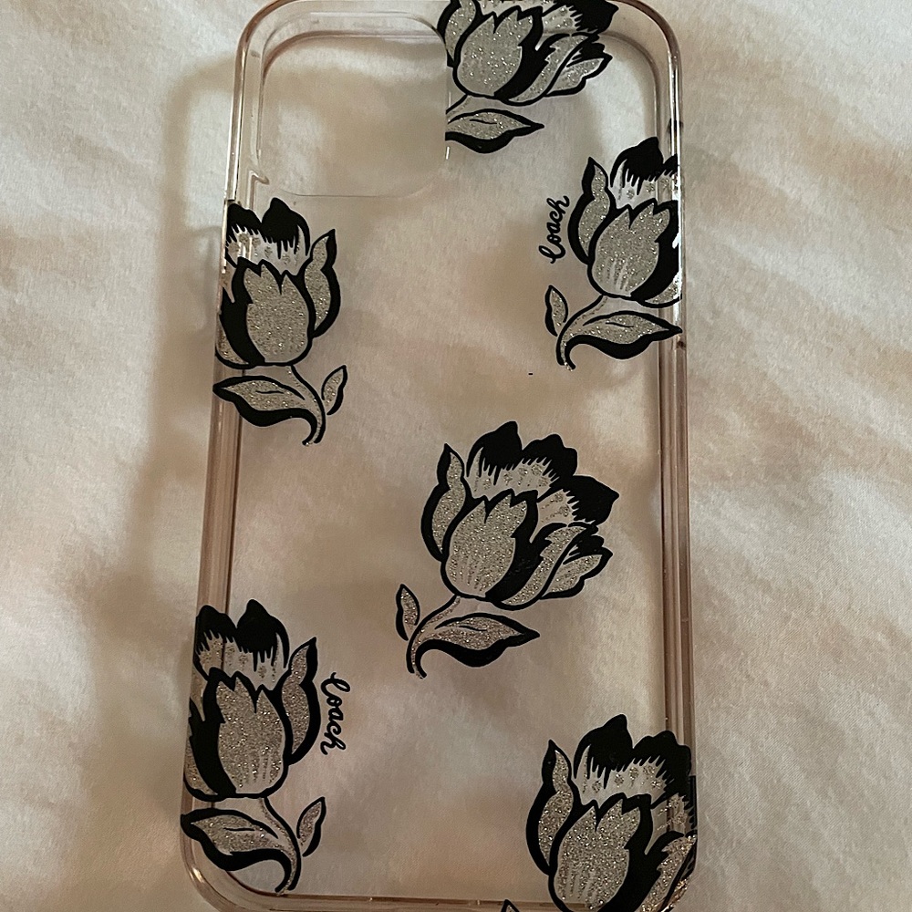 iPhone 12 coach clear case